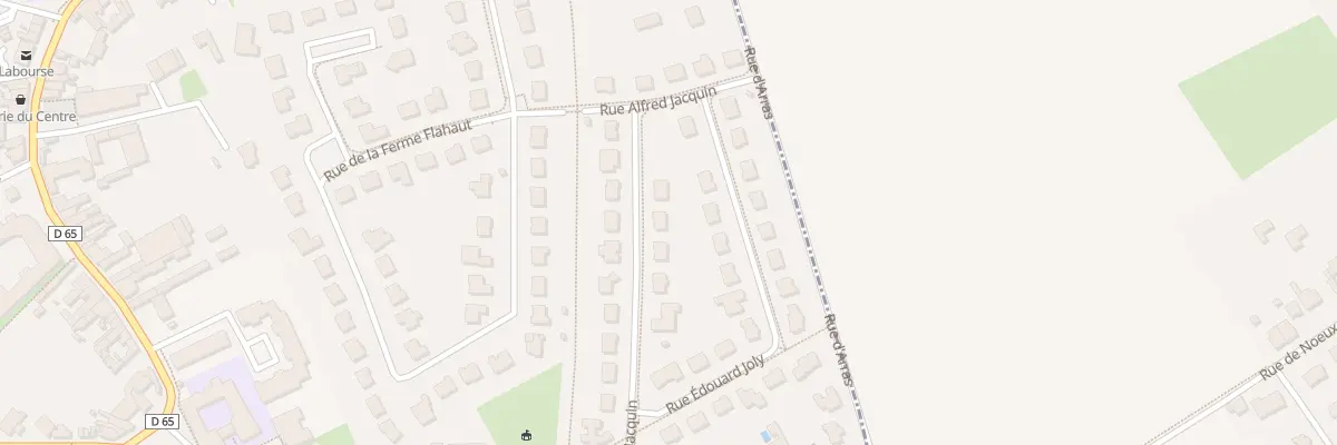 Plan du 6 Rue Alfred Jacquin à Labourse