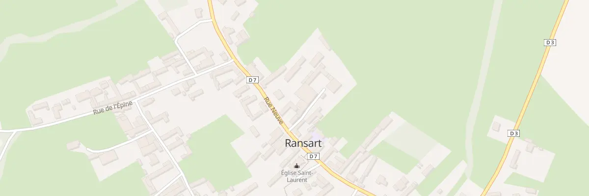 Plan du 26 Rue Neuve à Ransart