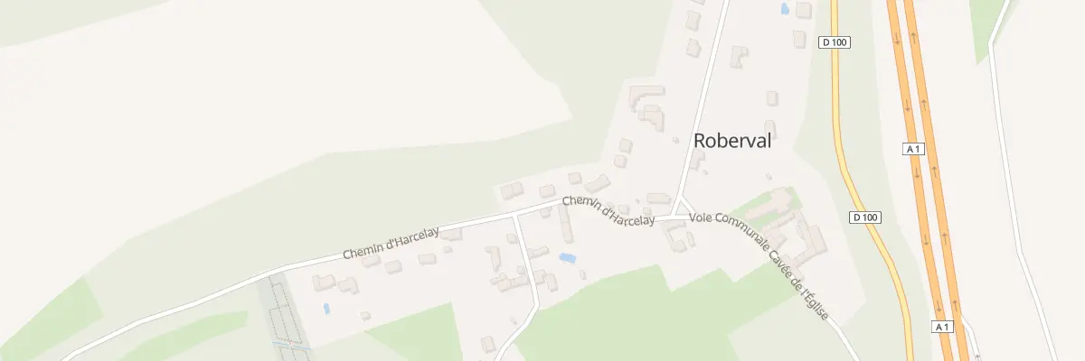 Plan du 10 Che d’Harcelay à Roberval