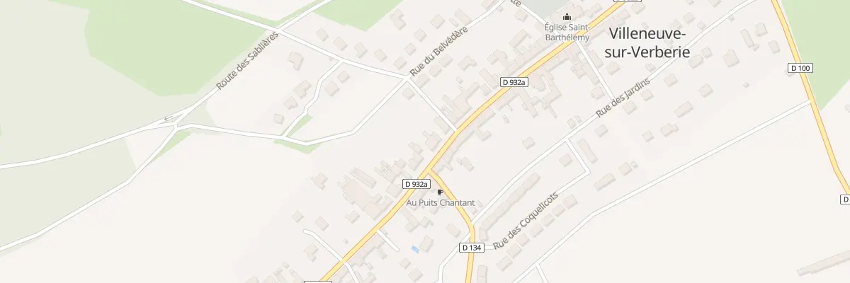 Plan du 56 Rue des Flandres à Villeneuve-sur-Verberie