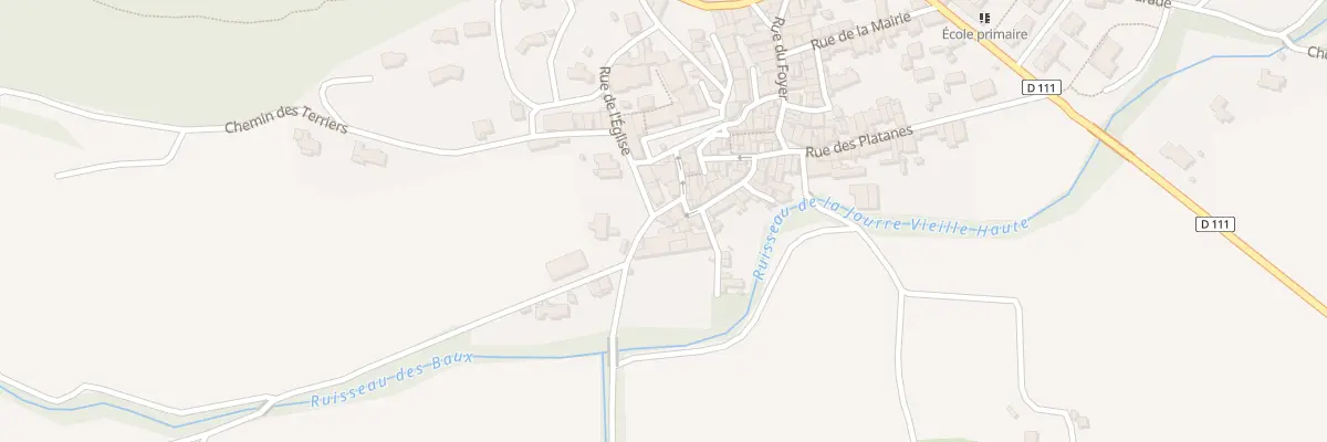 Plan du 4 Rue de Fontcalel à Fontcouverte