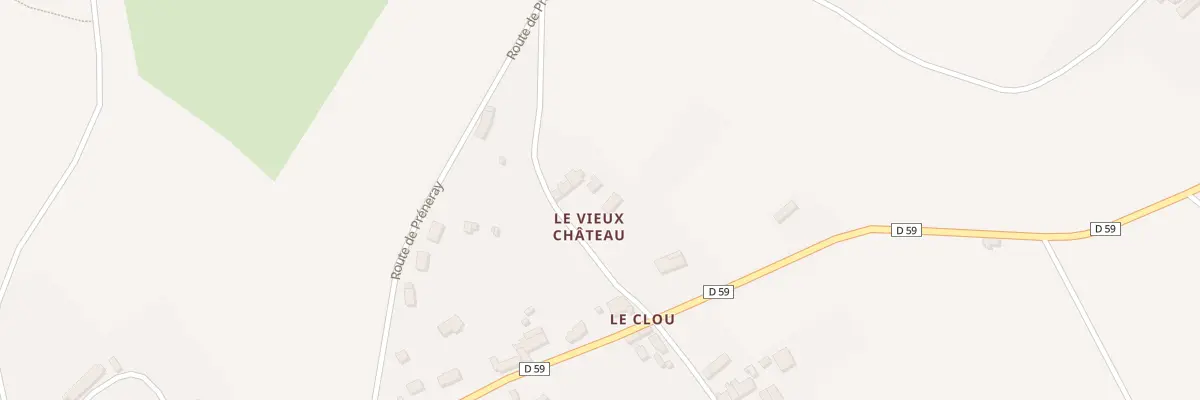 Plan du 434 Rte du Vieux Château à Montigny