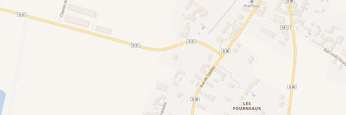 Plan du 2 Rue des Panichons à Préfontaines