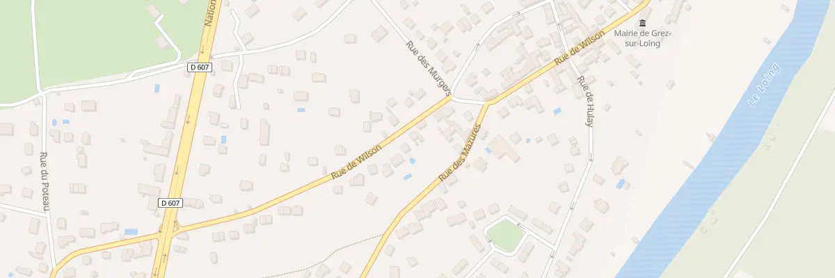 Plan du 54 Rue Wilson à Grez-sur-Loing