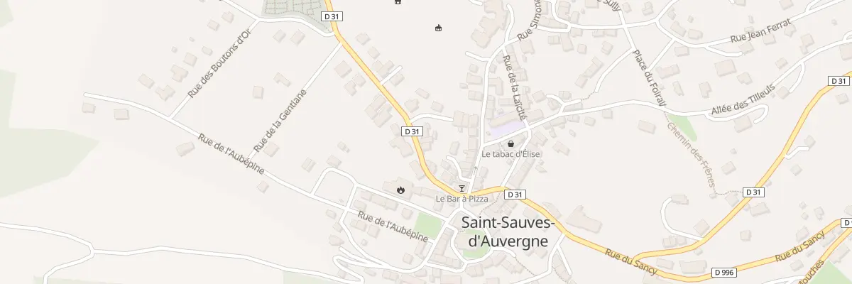 Plan du 5043 Saint Sauves à Saint-Sauves-d’Auvergne