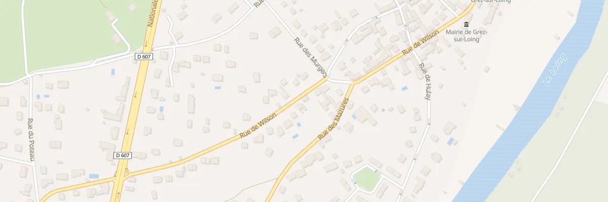 Plan du 56 Rue Wilson à Grez-sur-Loing