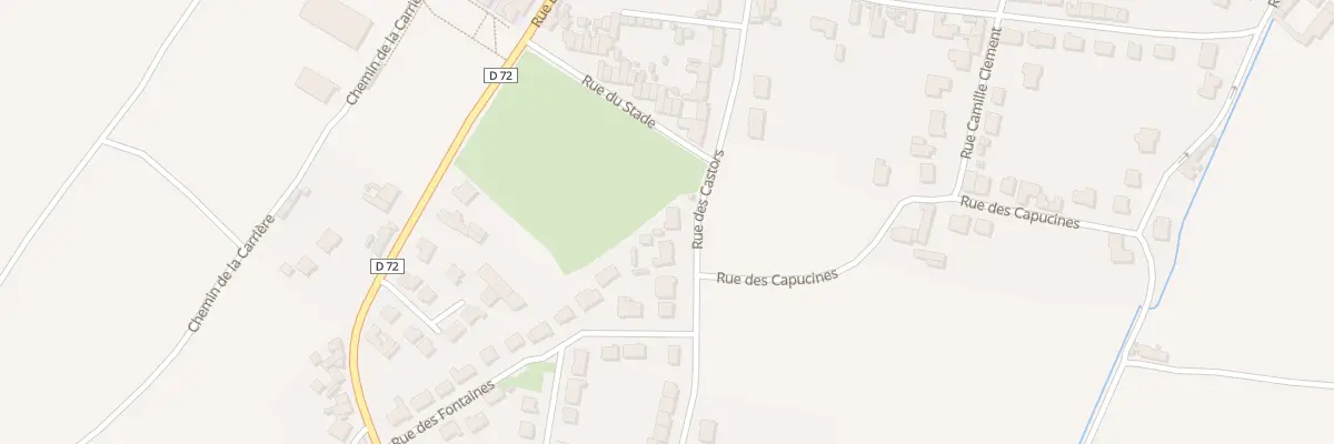 Plan du 365 Rue des Castors à Beuvry