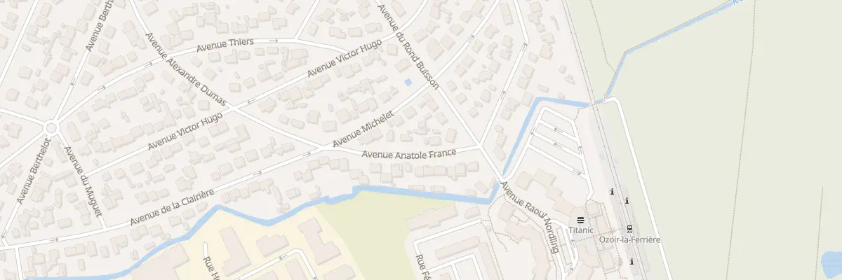 Plan du 7 Av Anatole France à Ozoir-la-Ferrière