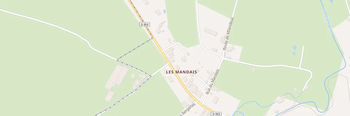 Plan du 14 Rte de Bourges à Ainay-le-Château