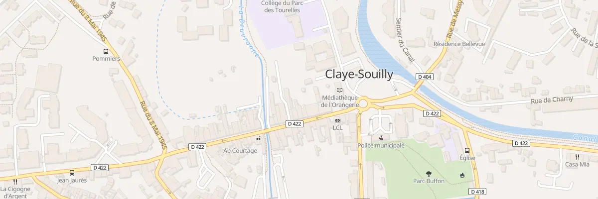 Plan du 55 Rue Jean Jaurès à Claye-Souilly