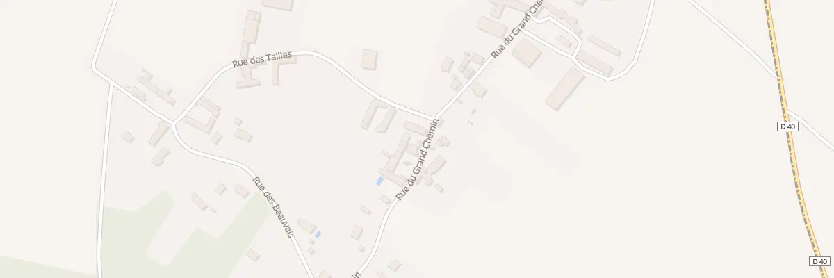 Plan du 20 Rue du Grand Chemin à Treilles-en-Gâtinais