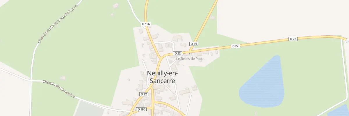 Plan du 122 Rte de Sancerre à Neuilly-en-Sancerre