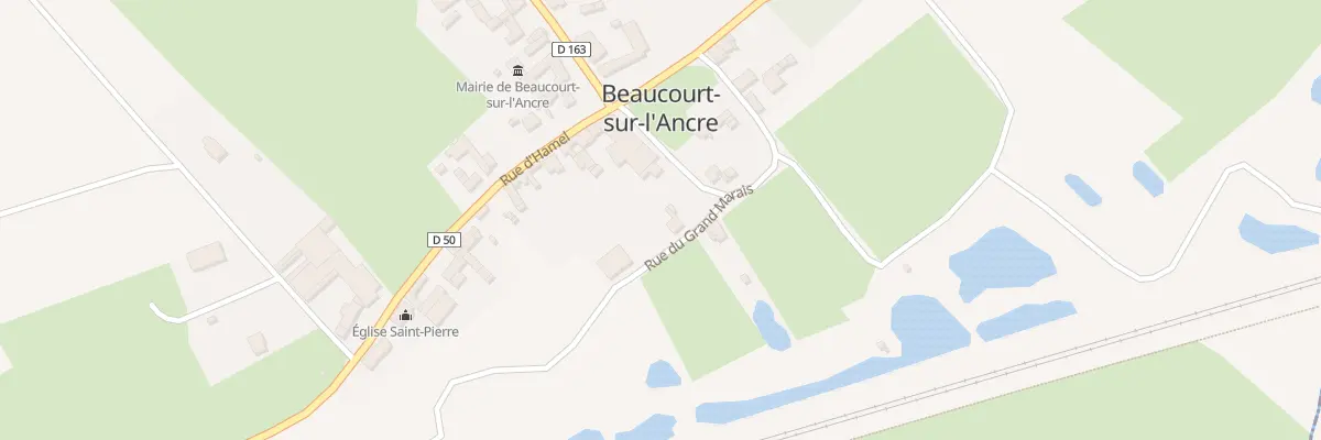 Plan du 2 Rue du Grand Marais à Beaucourt-sur-l’Ancre