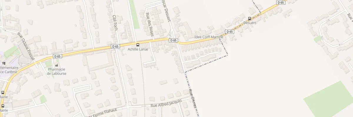 Plan du 4 Che d’Arras à Labourse
