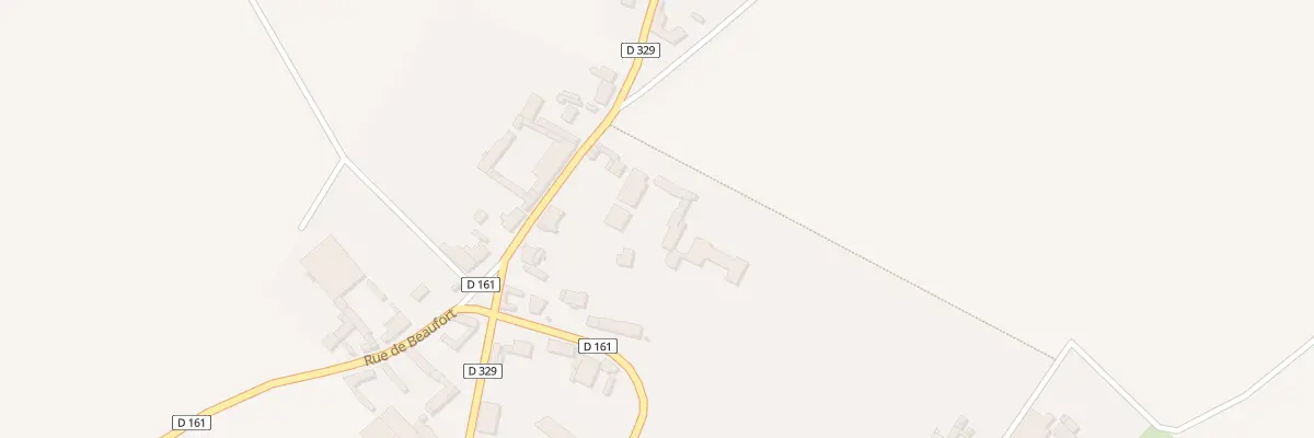 Plan du 12A Rue de Rosières à Warvillers