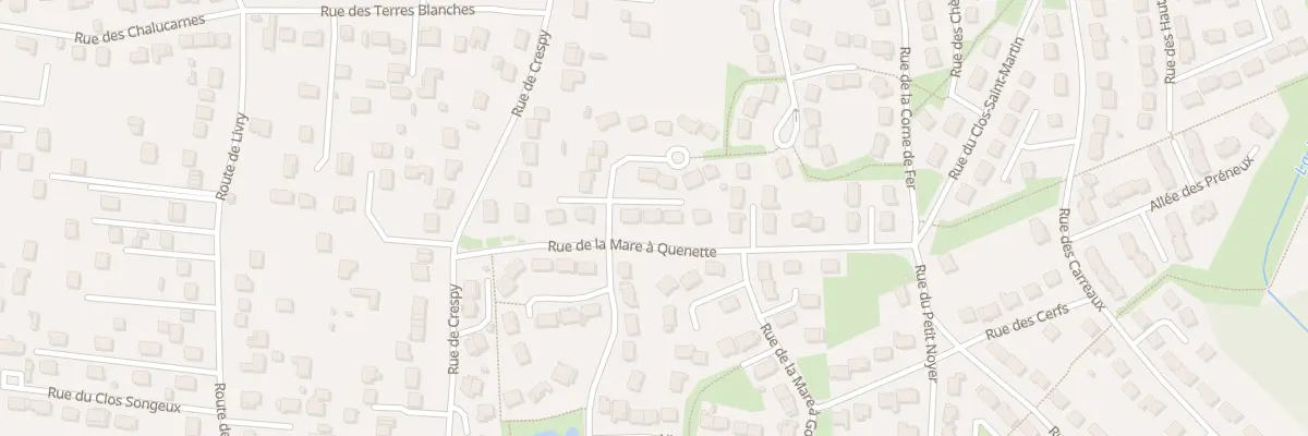 Plan du 326 Rue des Champs Fleuris à Vaux-le-Pénil