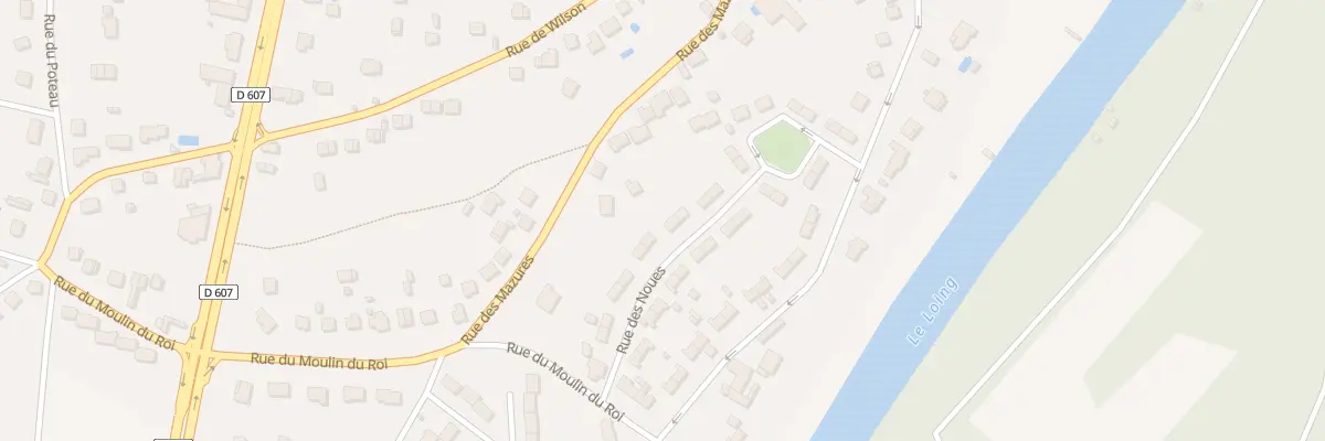 Plan du 15 Rue des Noues à Grez-sur-Loing