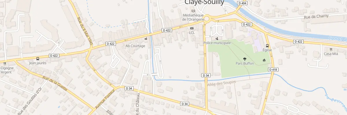 Plan du 74 Rue Jean Jaurès à Claye-Souilly