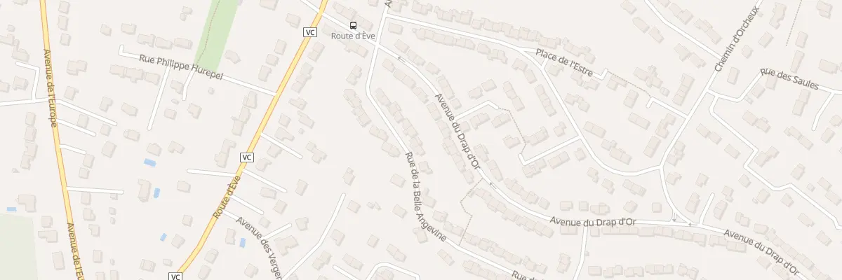 Plan du 13 Rue Belle Angevine à Dammartin-en-Goële