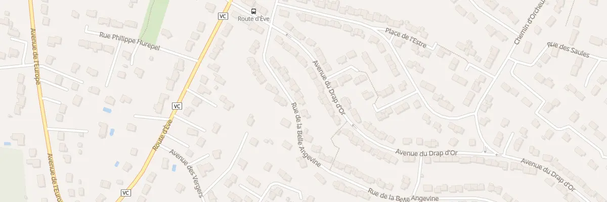 Plan du 15 Rue Belle Angevine à Dammartin-en-Goële