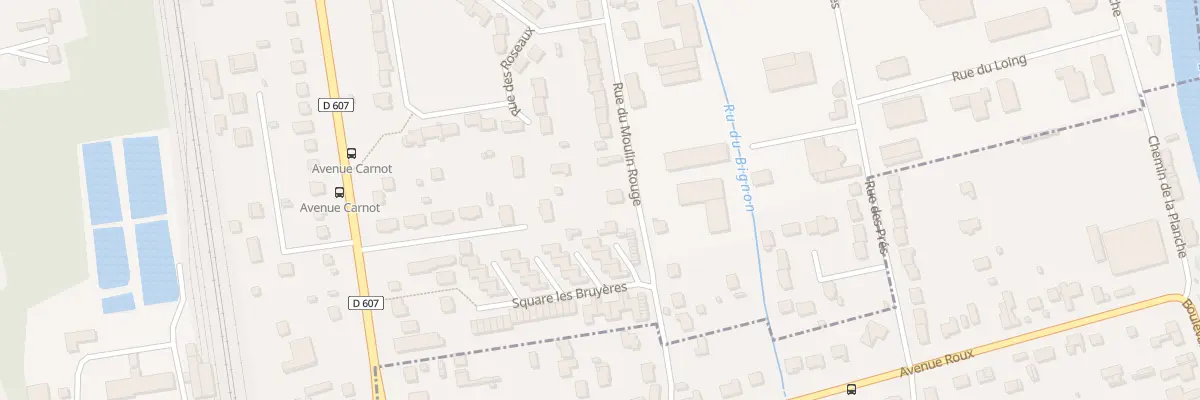 Plan du 11 Rue du Moulin Rouge à Saint-Pierre-lès-Nemours