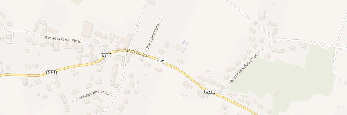 Plan du 70 Rue Achille Fouquin à Corquilleroy