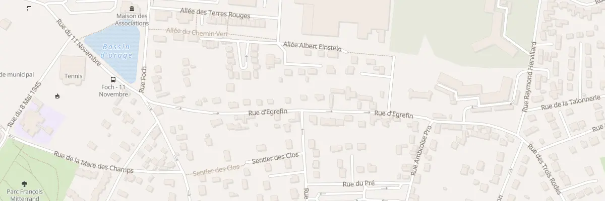 Plan du 469 Rue d’Egrefin à Vaux-le-Pénil