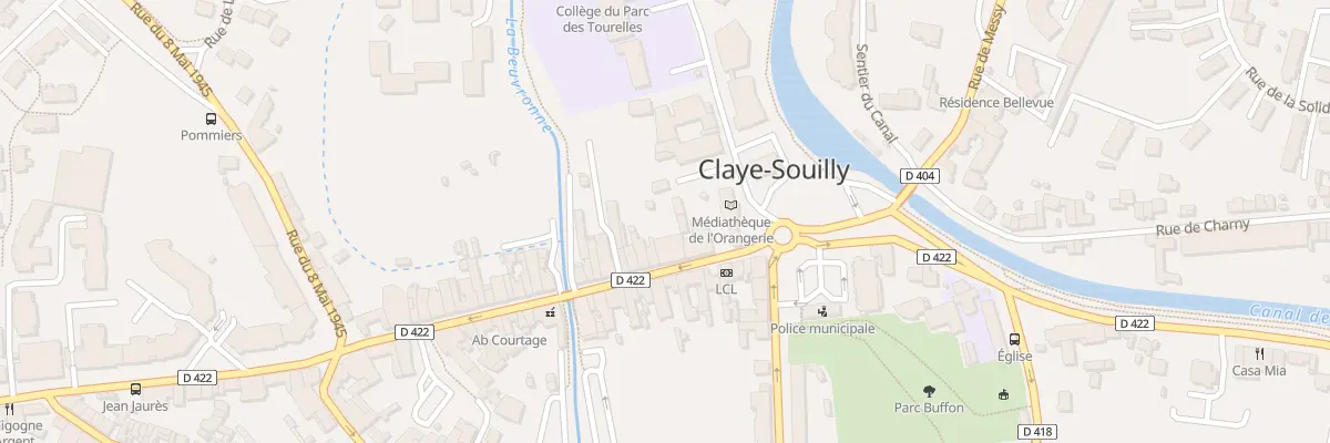 Plan du 61 Rue Jean Jaurès à Claye-Souilly