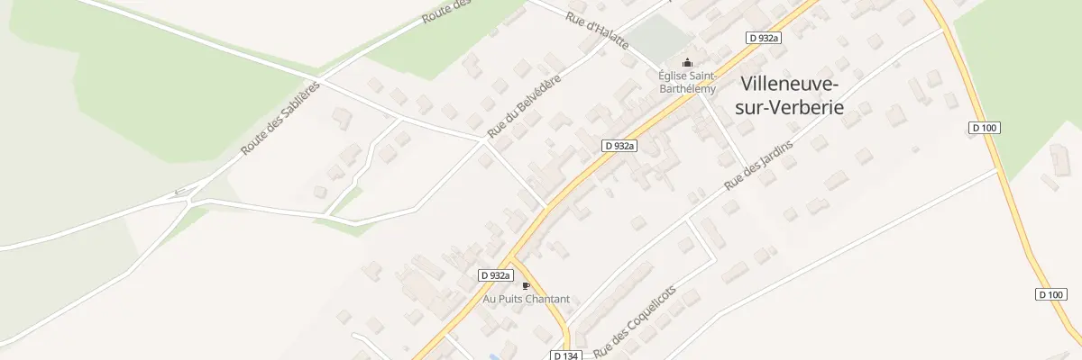 Plan du 50 Rue des Flandres à Villeneuve-sur-Verberie