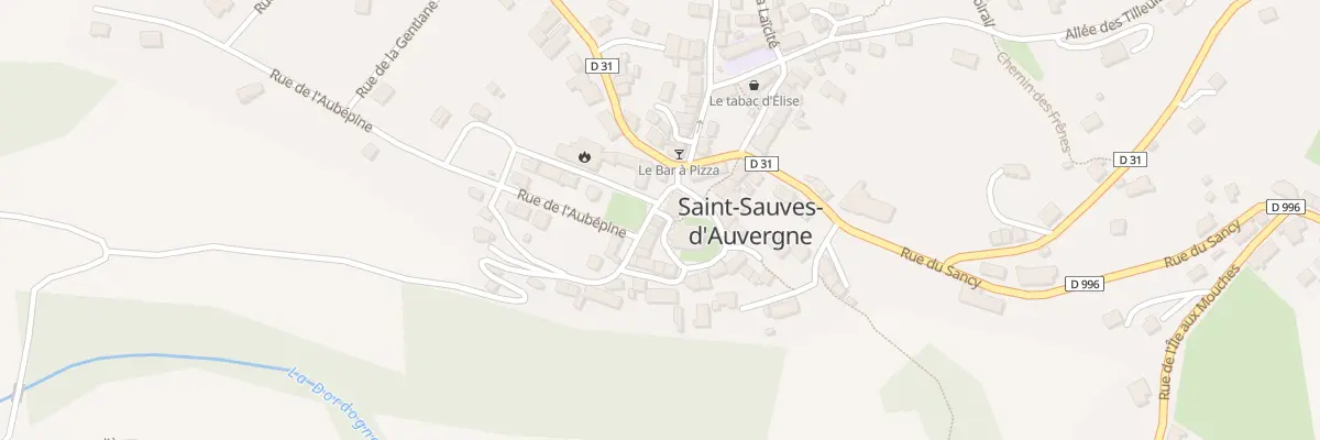 Plan du 5152 Saint Sauves à Saint-Sauves-d’Auvergne