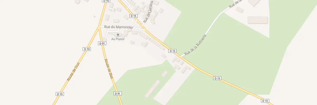 Plan du 14 Rte de Cornusse à Raymond