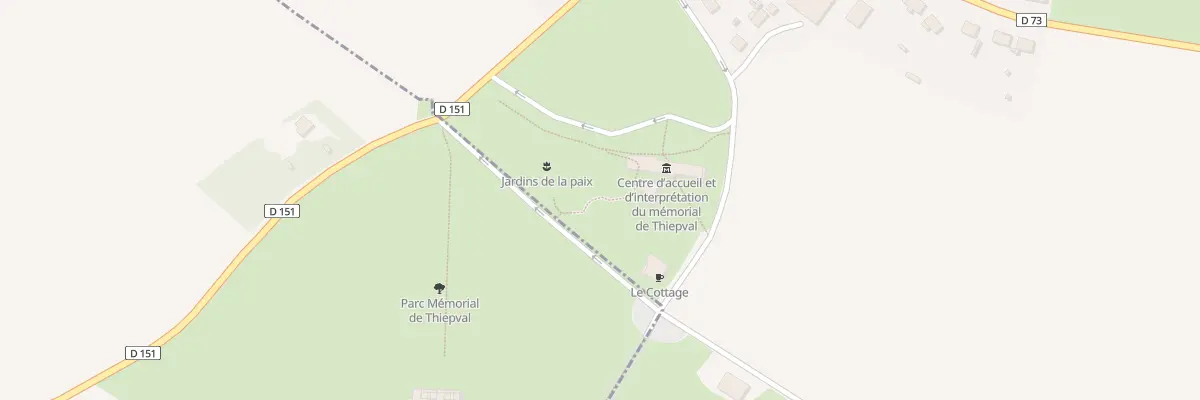 Plan du 10 Rue de l’Ancre à Thiepval