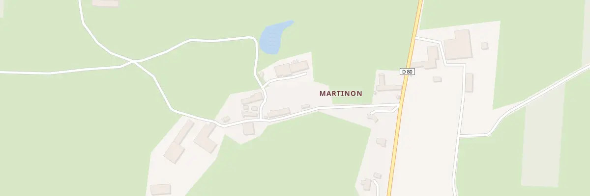 Plan du 5125 Martinon à Biollet