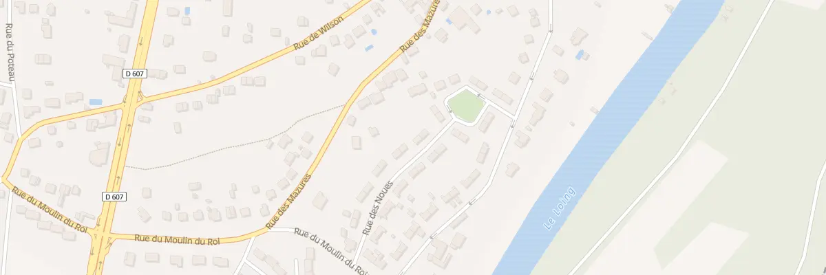 Plan du 19 Rue des Noues à Grez-sur-Loing