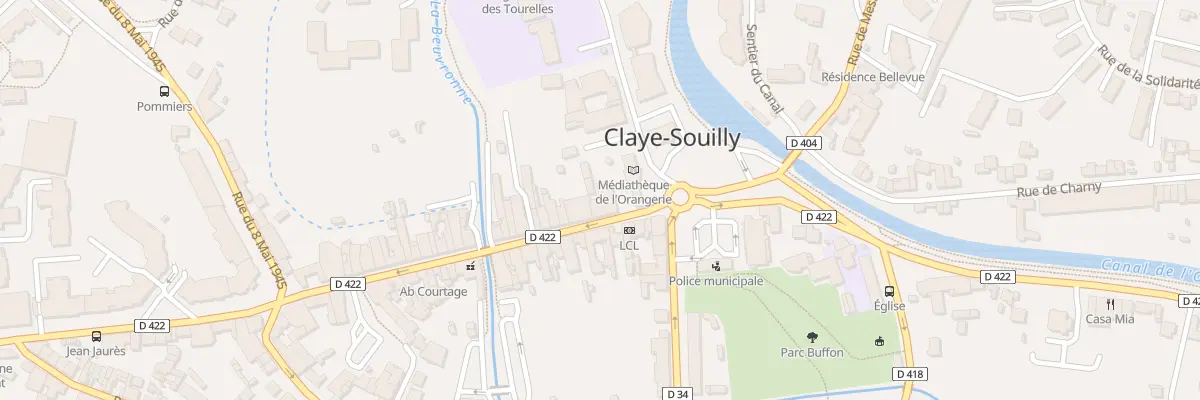 Plan du 63 Rue Jean Jaurès à Claye-Souilly