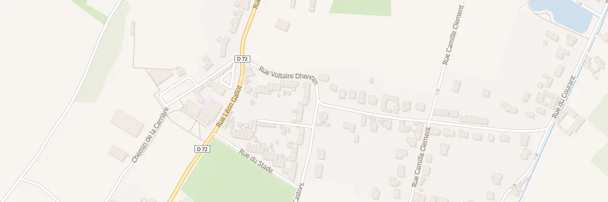Plan du 144 Rue Voltaire Dhennin à Beuvry