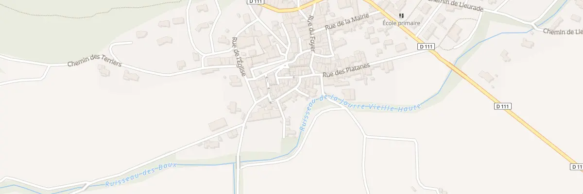Plan du 14 Rue de Fontcalel à Fontcouverte