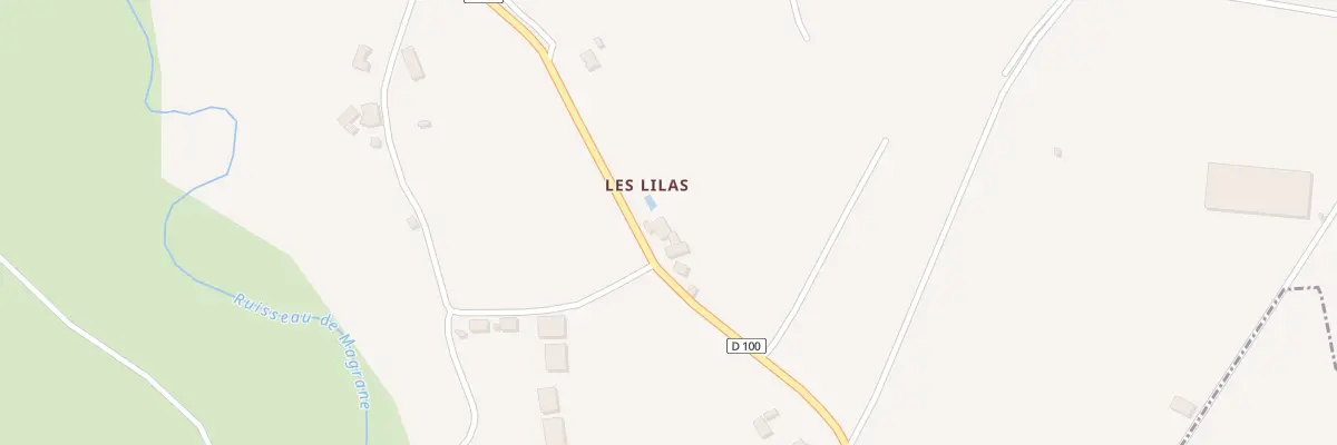 Plan du 5123 Les Lilas à Sébrazac