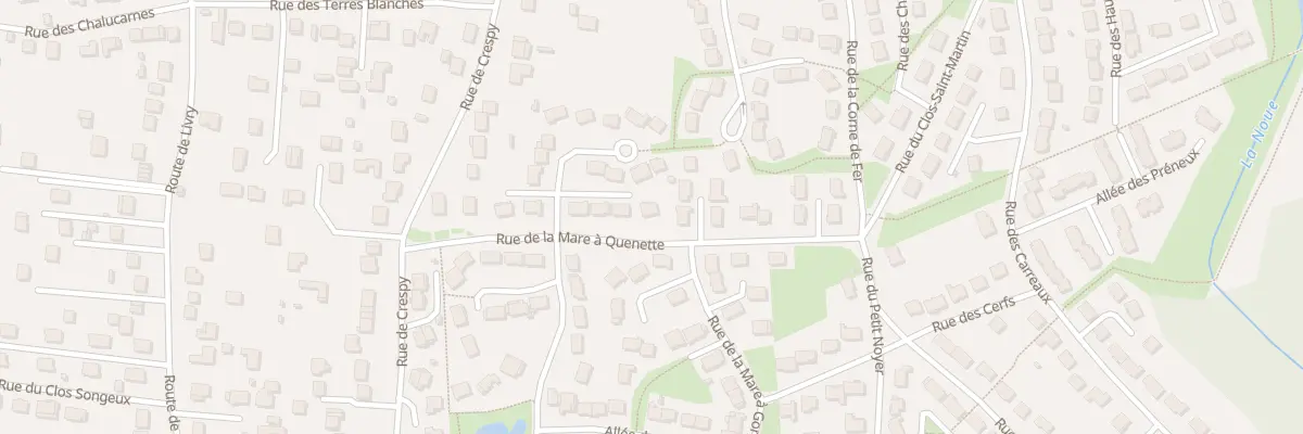 Plan du 356 Rue des Champs Fleuris à Vaux-le-Pénil