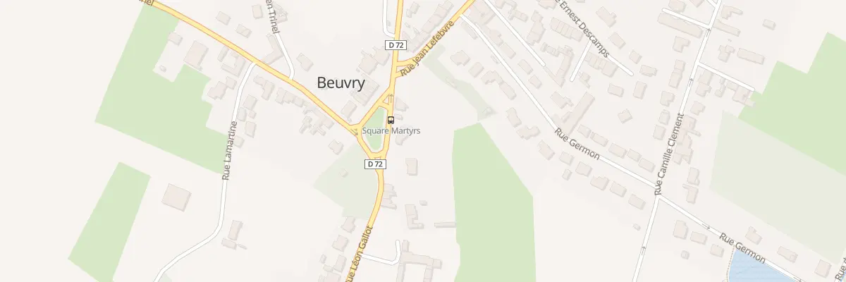 Plan du 248 Rue Jacques Morat à Beuvry