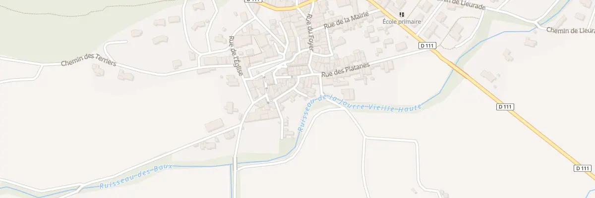 Plan du 16 Rue de Fontcalel à Fontcouverte