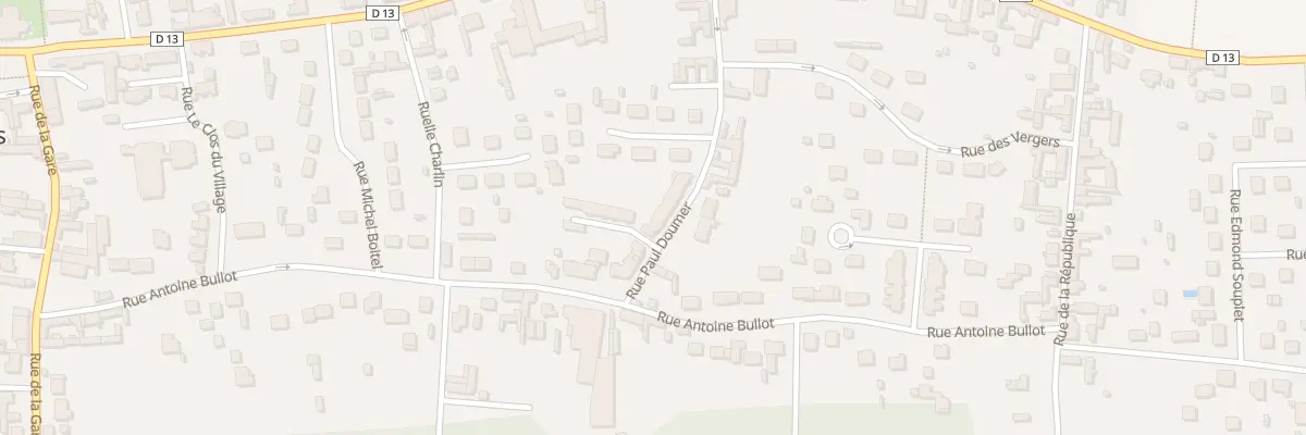 Plan du 208 Rue Paul Doumer à Chevrières