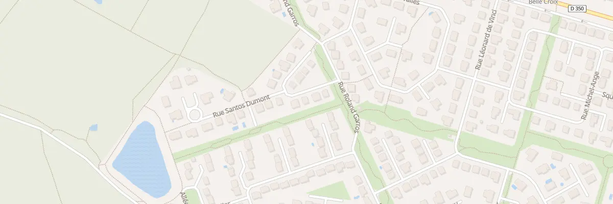 Plan du 5 Rue Santos Dumont à Ozoir-la-Ferrière