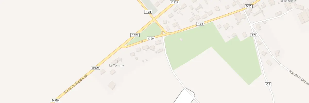 Plan du 8B Rue de la 34 Eme Division à Ovillers-la-Boisselle