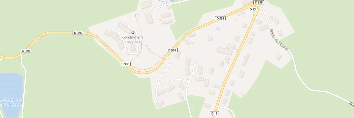 Plan du 1 Res St-Exupery à Pionsat