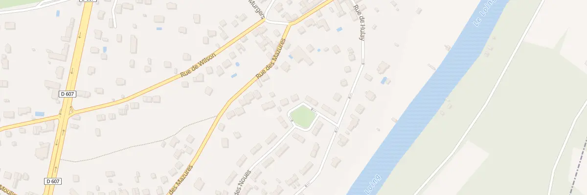 Plan du 29 Rue des Noues à Grez-sur-Loing