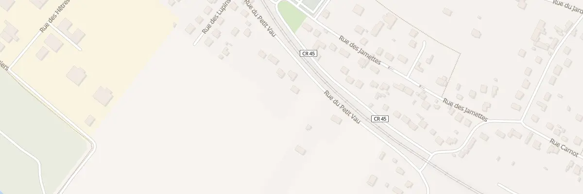 Plan du 5000 Rue du Petit Vau à Chartrettes