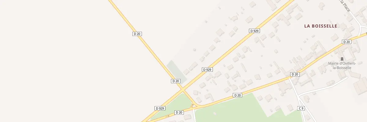 Plan du 3 Rte de Bapaume à Ovillers-la-Boisselle