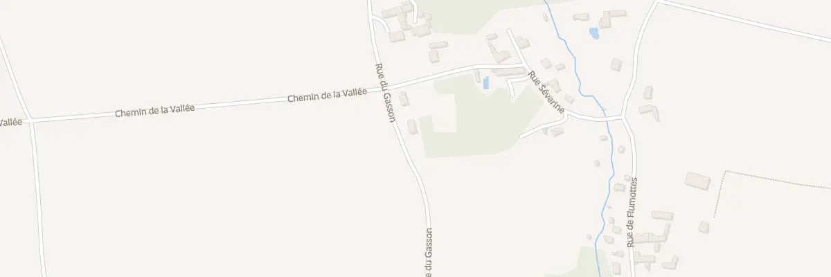 Plan du 10 Rue de Gasson à Préfontaines