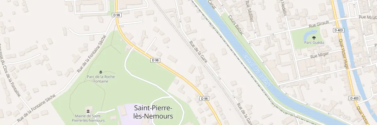 Plan du 40B Av Léopold Pelletier à Saint-Pierre-lès-Nemours